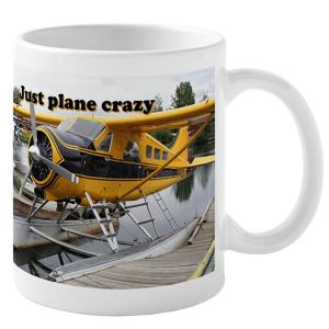 ماگ خلبانی طرح just plane crazy