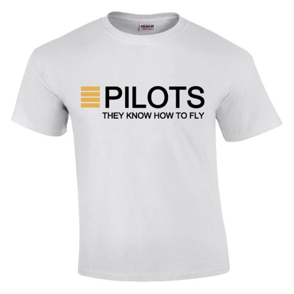 تیشرت خلبانی طرح PILOTS