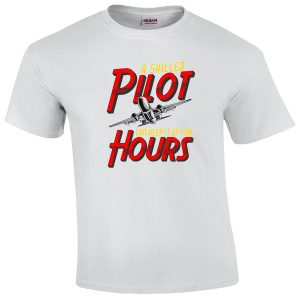 تیشرت خلبانی مدل Pilot hours