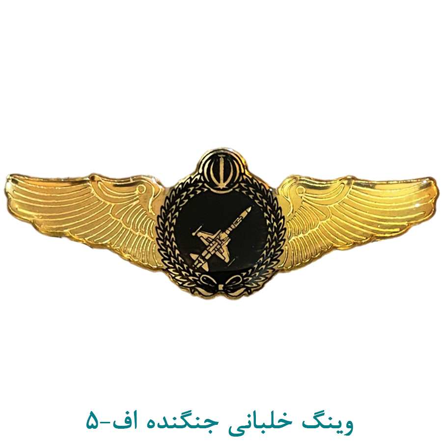 وینگ خلبانی جنگنده اف5-