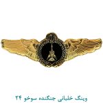 وینگ خلبانی جنگنده سوخو 24
