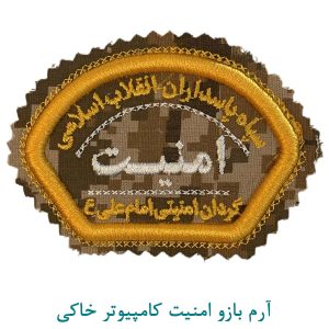 آرم بازو امنیت کامپیوتر خاکی