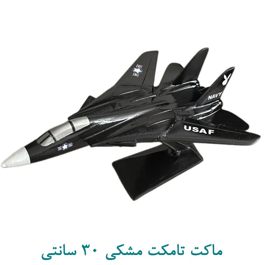 ماکت تامکت اف14 مشکی 30 سانتی