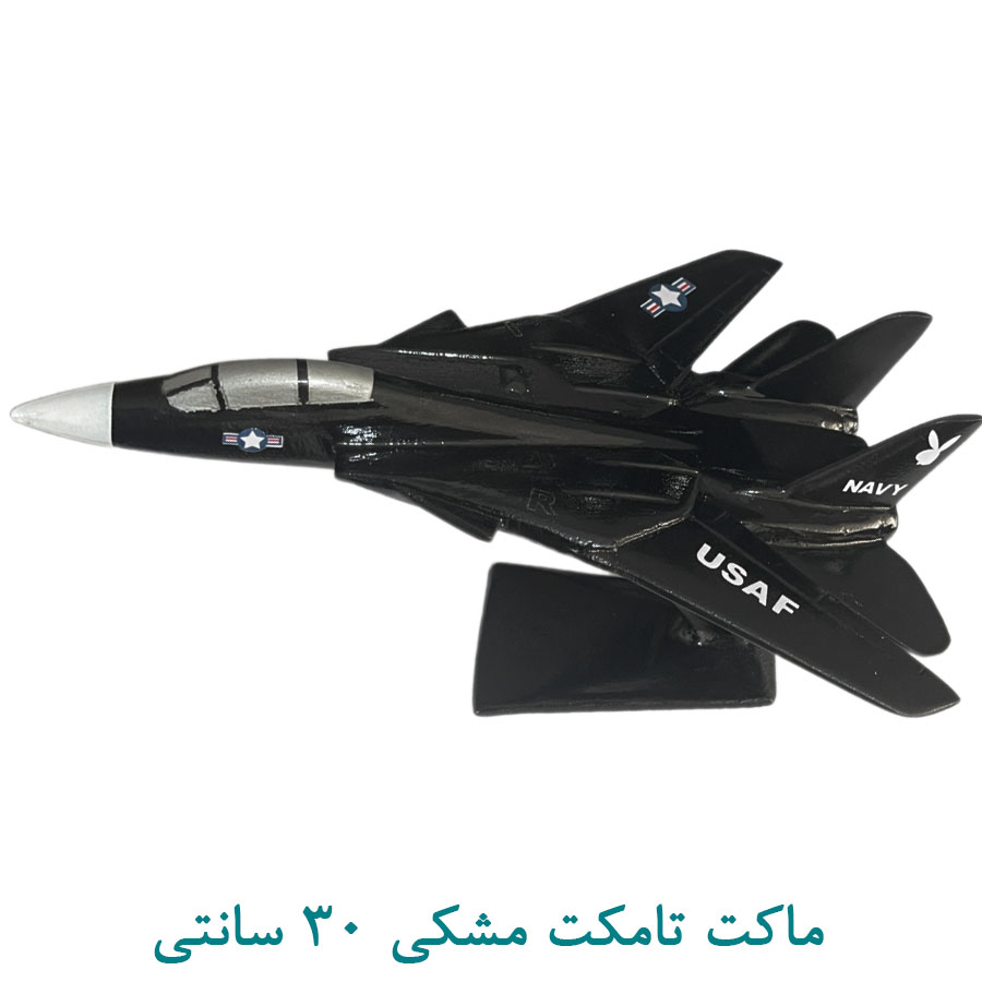 ماکت تامکت مشکی اف 14 30 سانتی