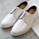 کفش ورنی سفید نیروی دریایی