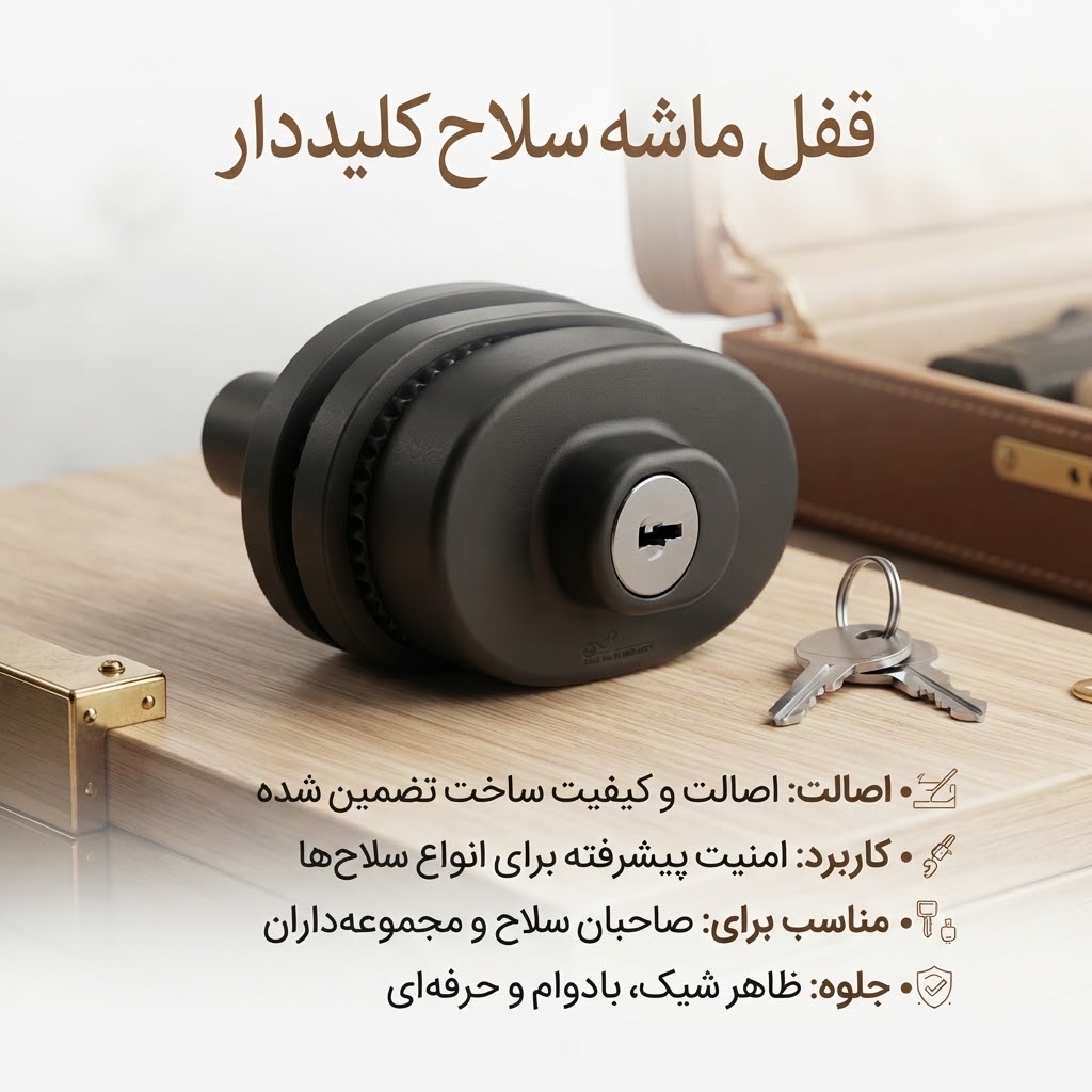 قفل ماشه سلاح کلید دار