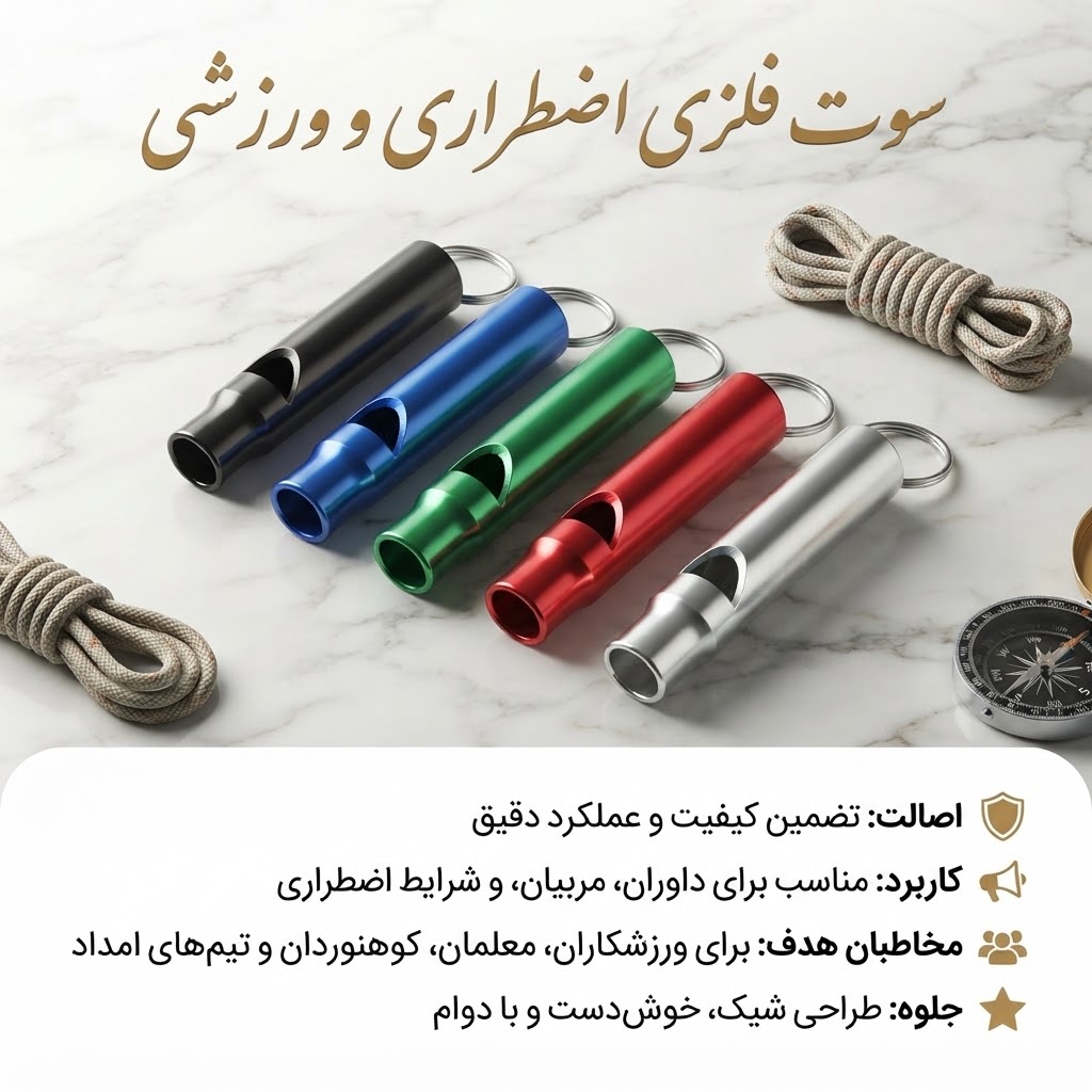 سوت رنگی فلزی